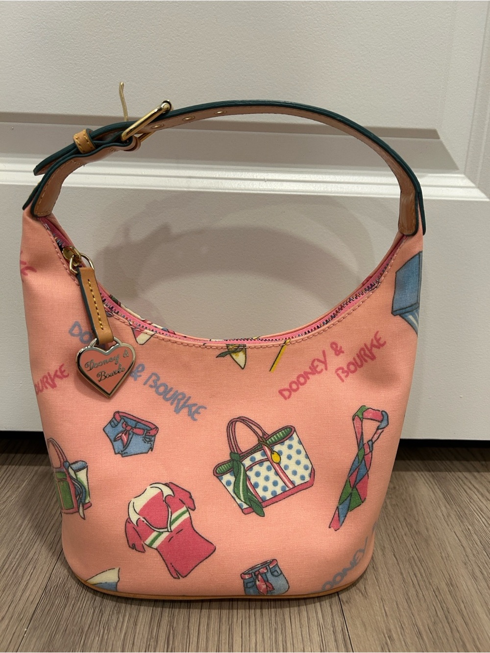 New Dooney & Bourke Miami Beach hobo bag Y2K Rare